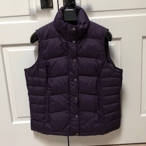 Land’s End puffy vest size M 10-12